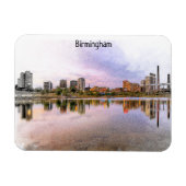 Birmingham England Panorama View Magnet (Horizontal)