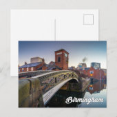 Birmingham, England Postkarte (Vorne/Hinten)