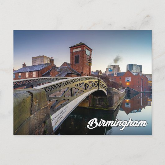 Birmingham, England Postkarte (Vorderseite)
