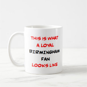 Birmingham-Fan, treu Kaffeetasse