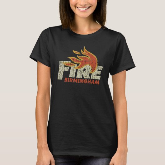 Birmingham Fire 1991 T-Shirt (Vorderseite)