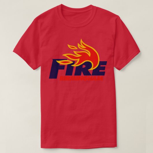 Birmingham Fire T-Shirt (Design vorne)