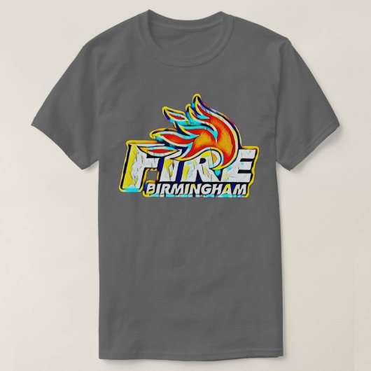 Birmingham Fire T-Shirt (Design vorne)