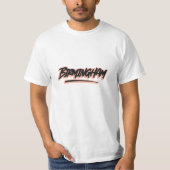 Birmingham Graffiti Style T - Shirt (Vorderseite)