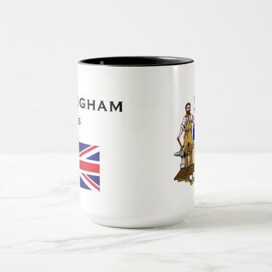 Birmingham* Great Britian Custom Tasse (Zentrum)