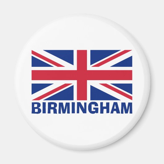 Birmingham in Blue Magnet (Vorne)