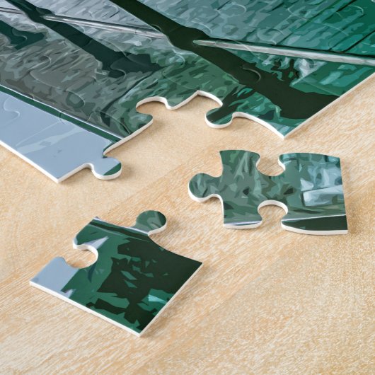 Birmingham Kanal-Blick-Puzzle Puzzle (Seite)