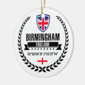 Birmingham Keramik Ornament (Links)