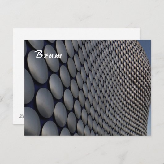 Birmingham Postcard Postkarte (Vorne/Hinten)