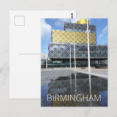Birmingham Postkarte (Vorne/Hinten)