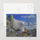 Birmingham Postkarte (Vorne/Hinten)
