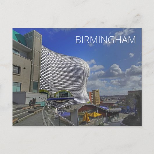 Birmingham Postkarte (Vorderseite)