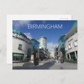 Birmingham Postkarte (Vorne/Hinten)
