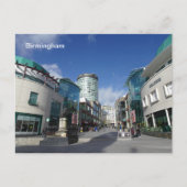 Birmingham Postkarte (Vorderseite)