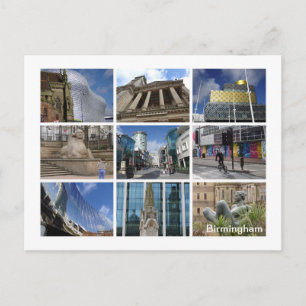 Birmingham Postkarte