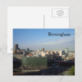 Birmingham Postkarte (Vorne/Hinten)