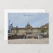Birmingham Postkarte (Vorne/Hinten)