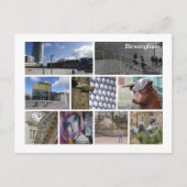 Birmingham Postkarte (Vorderseite)