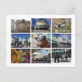 Birmingham Postkarte (Vorderseite)