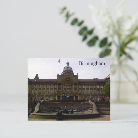 Birmingham Postkarte (Stehend Vorderseite)