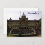 Birmingham Postkarte (Vorne/Hinten)