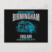 Birmingham Postkarte (Vorderseite)