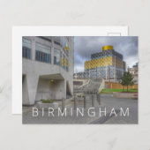Birmingham Postkarte (Vorne/Hinten)
