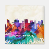 Birmingham Skyline Magnet (Vorne)
