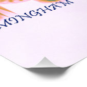 Birmingham Skyline Poster (Ecke)