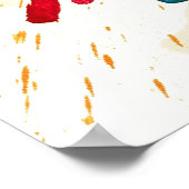 Birmingham Skyline Poster (Ecke)