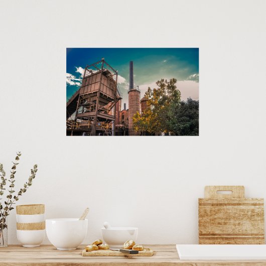 Birmingham Sloss Furnace Poster (Küche)