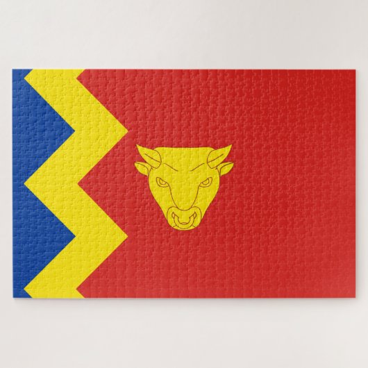 Birmingham-Stadtflagge Puzzle (Horizontal)