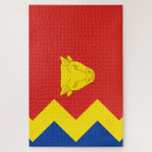 Birmingham-Stadtflagge Puzzle (Vertikal)