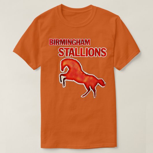 Birmingham Stallions TShirt 1 (Design vorne)