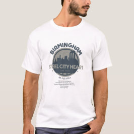 Birmingham “Steel City Heart” T-Shirt
