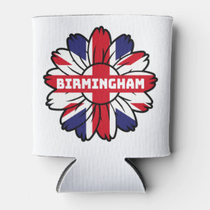 Birmingham Union Jack Sunflower British Pride Dosenkühler