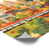 Birmingham United Kingdom Poster Art Print, City  (Ecke)