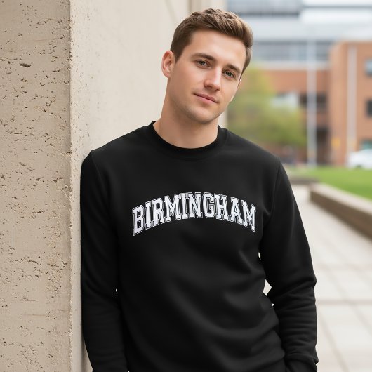 BIRMINGHAM University-Style Pullover College