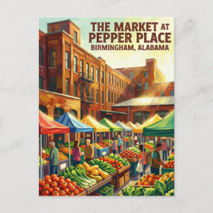 Birmingham USA Postkarte