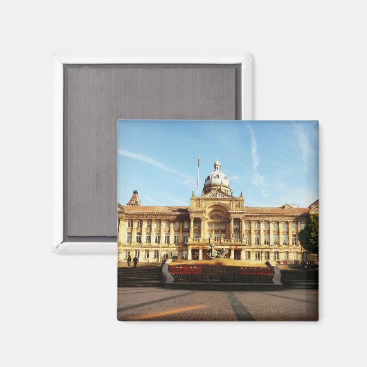 Birmingham VIctoria Square Magnet (Vorderseite/Rückseite)