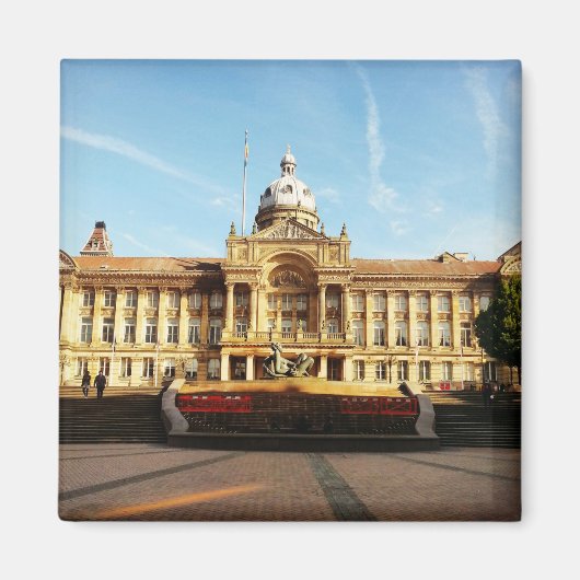 Birmingham VIctoria Square Magnet (Vorne)