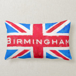 Birmingham - Vintage Vereinigtes Königreich Union Lendenkissen