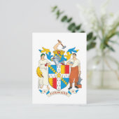 Birmingham-Wappen Postkarte (Stehend Vorderseite)