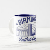 Birmingham Zweifarbige Tasse (Vorderseite Links)