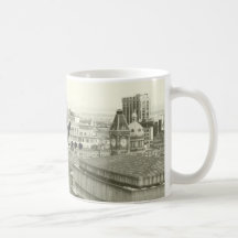 Birminghamskyline und brummie Tara ein