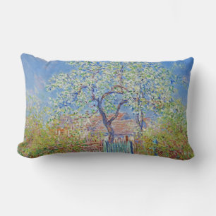 Birnbaum in Blüte - Claude Monet Lendenkissen