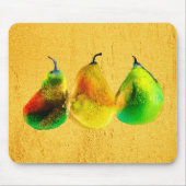 Birne Aquarellfrucht-Fruchtpolster Mousepad (Vorne)