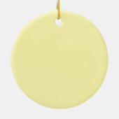 Birne Aquarellfrucht Keramik Ornament (Hinten)