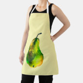 Birne, Aquarellfrucht Schürze (InSitu)