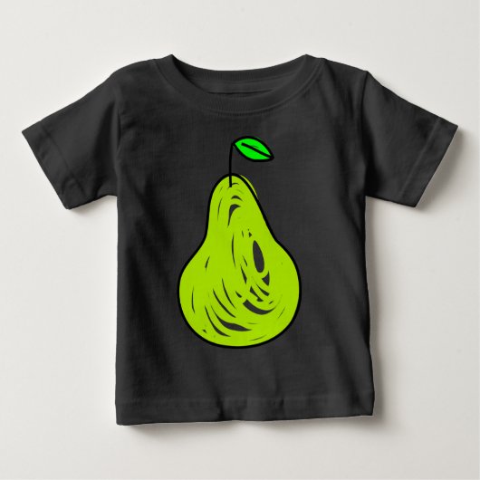 Birne Baby T-shirt (Vorderseite)